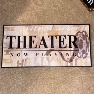 Theatre wall decor